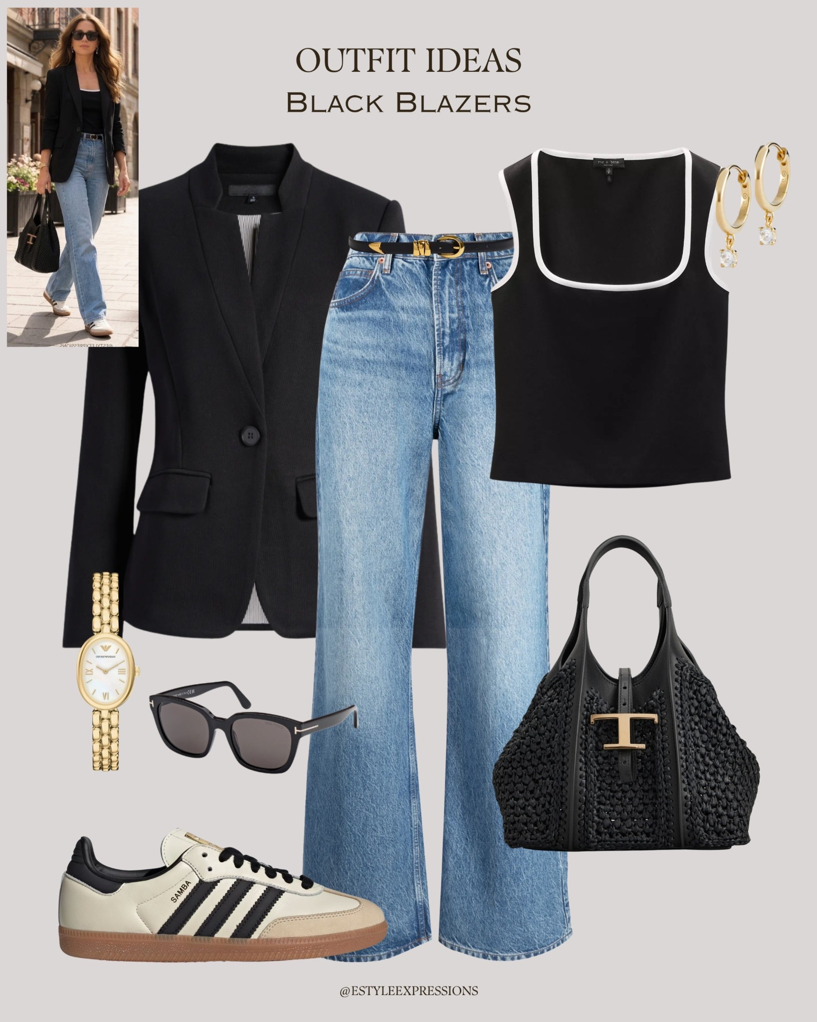 Spring-Summer Outfits with Black Blazers

#LTKootd #LTKWorkwear #LTKMothersDay