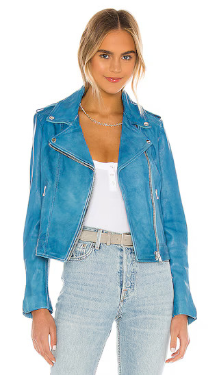 LAMARQUE Donna Jacket in Blue. - size L | Revolve Clothing (Global)