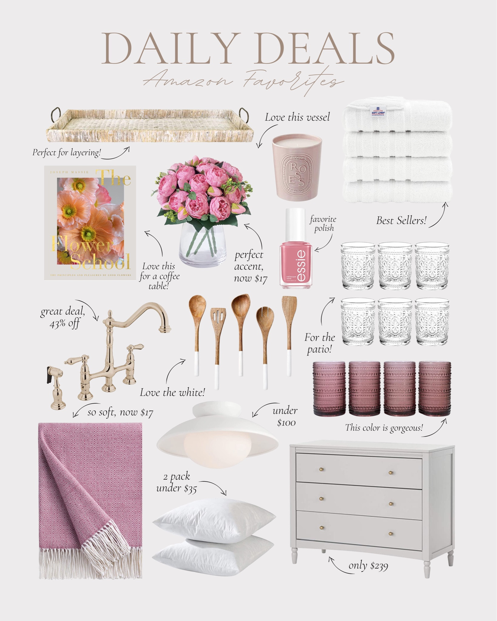 Daily deal - Amazon sale - home decor sale - Amazon must haves - Amazon fashion - furniture on sale - barware - candles - home - home accents - rugs - beauty

#LTKsalealert #LTKSeasonal #LTKstyletip