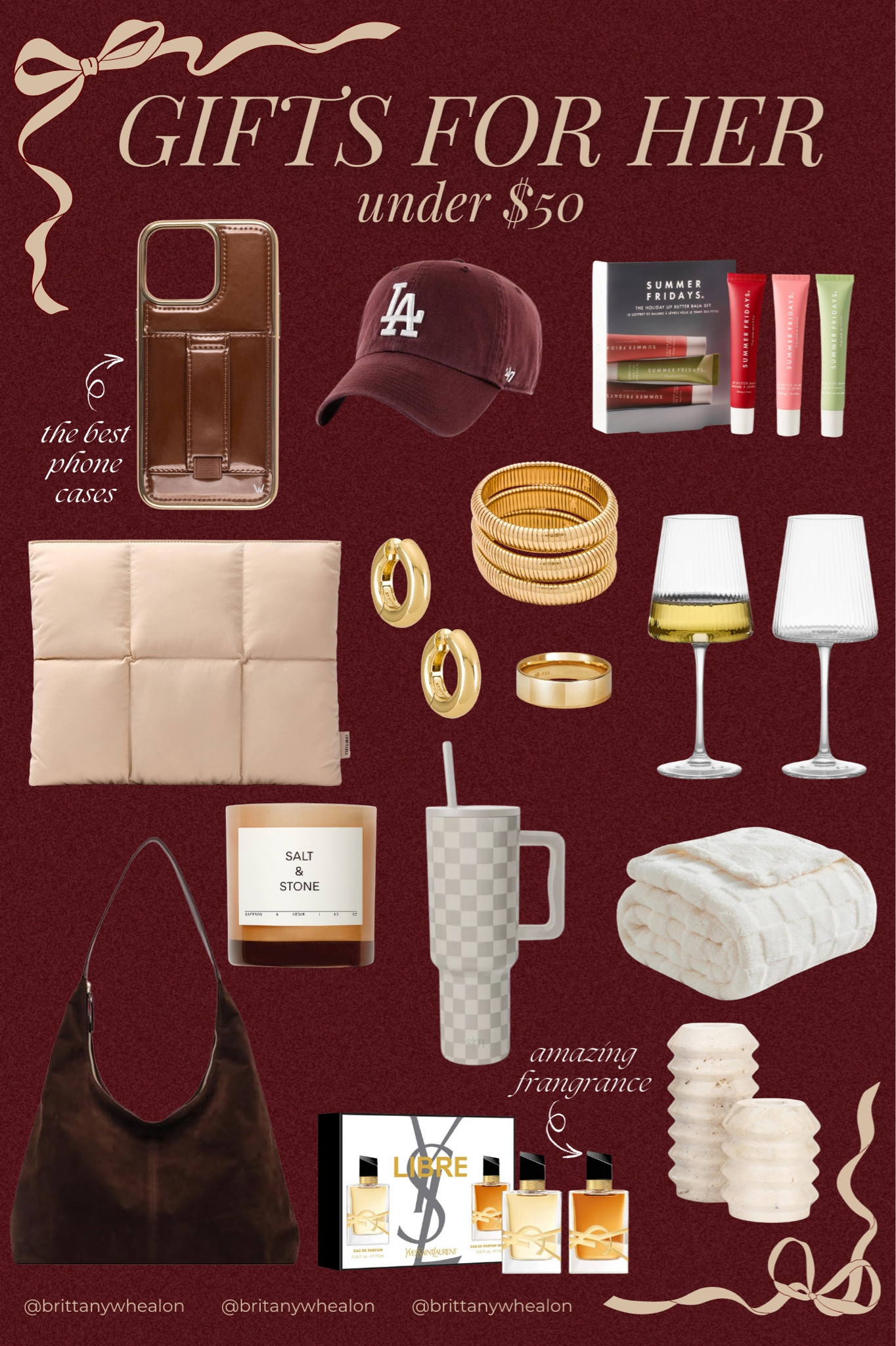 Gifts for her under $50 🎁

#LTKGiftGuide #LTKHoliday #LTKFindsUnder50