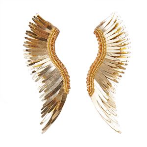 Metallic Madeline Earrings Gold | Mignonne Gavigan