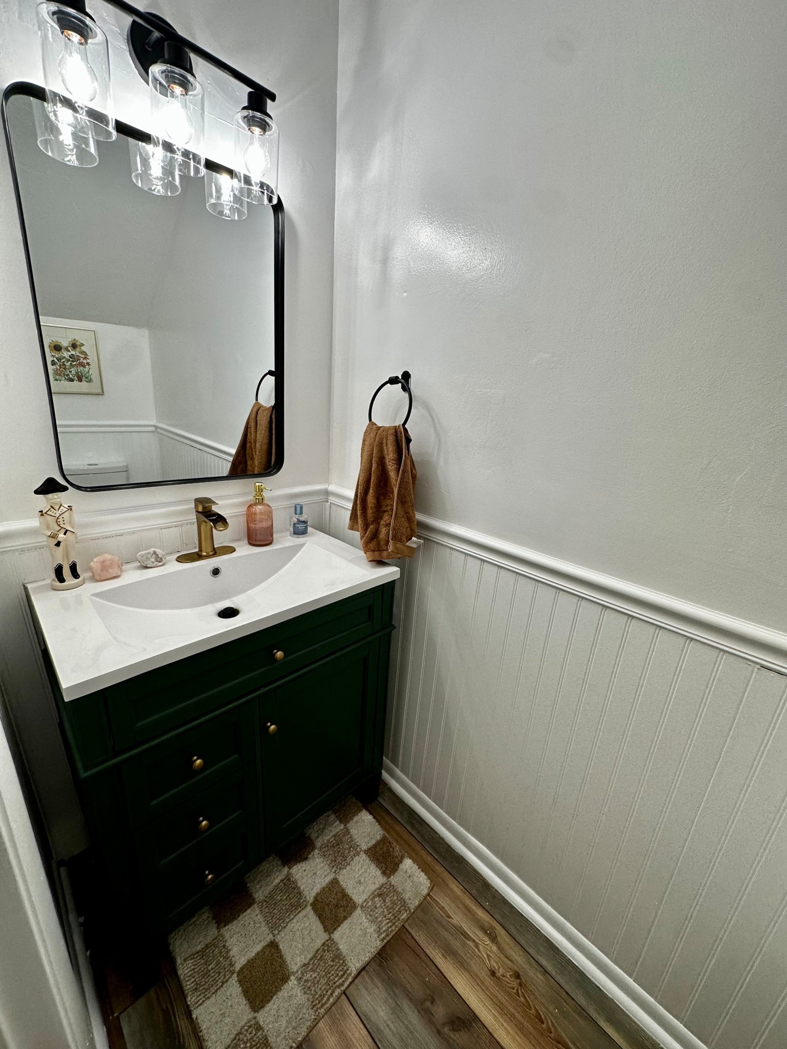 everything I used for our little bathroom reno glow up ✨ 

#LTKSeasonal #LTKHome #LTKdayinmylife