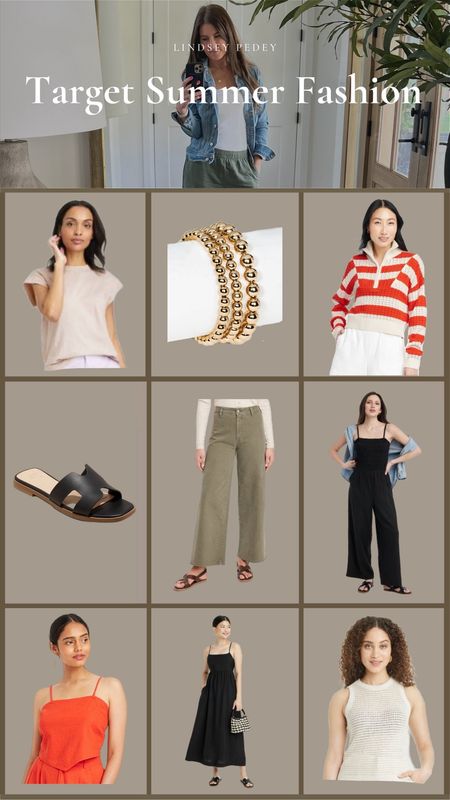 Purchased all of these & will do a try on in stories tomorrow!! Everything is 30% off rn. All runs TTS, except I sized up on sweater for an oversized fit. 

Target, top, sandal, denim, pants, bracelet, tank, fashion 

#LTKWorkwear #LTKSaleAlert #LTKFindsUnder50