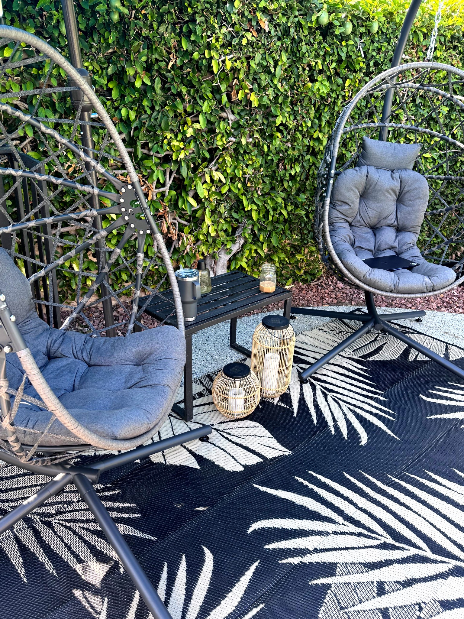 best investment this year have been these egg chairs! we sit here every morning now  

#LTKSeasonal #LTKHome #LTKSaleAlert