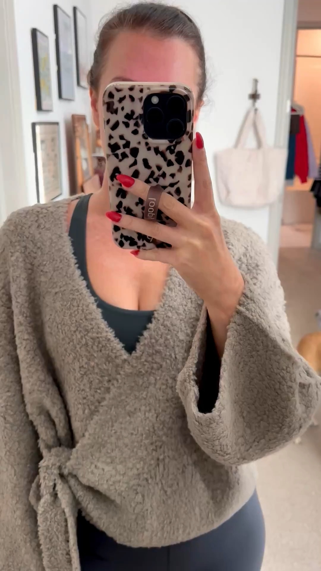 Wrap cardigan // dance cardigan // Pilates // yoga // under $100 // black Friday  // leggings // sports bra // Amazon finds 

#LTKfitnessgoals #LTKGiftGuide #LTKActive