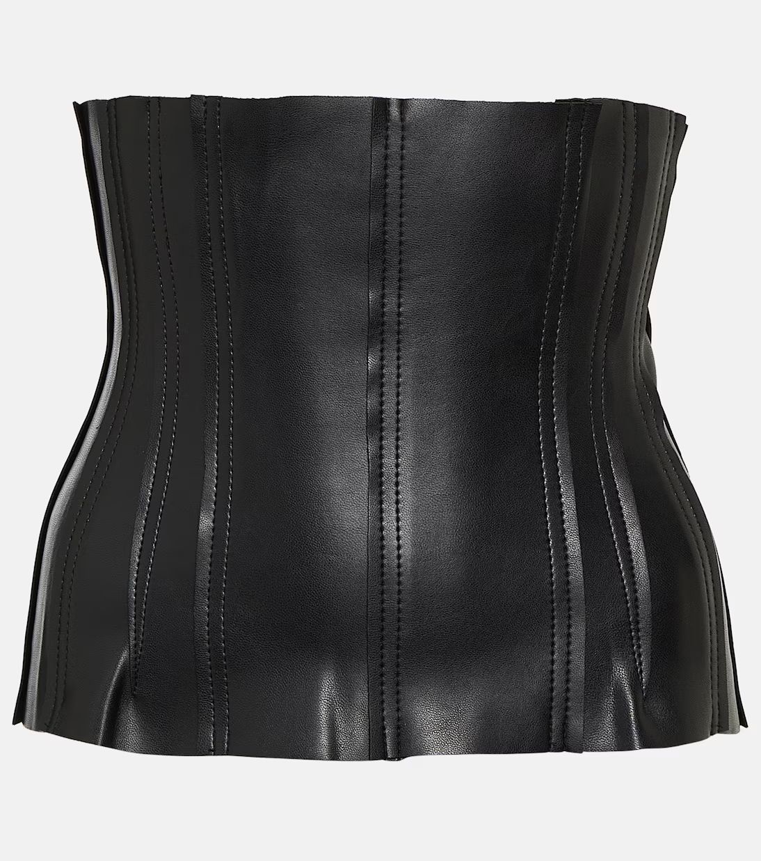 Grace faux leather corset top | Mytheresa (UK)