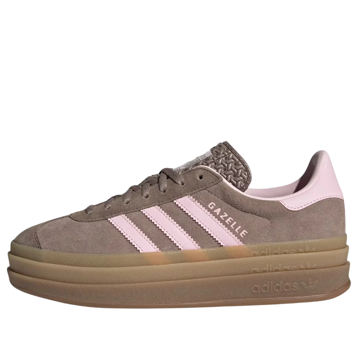 adidas(WMNS) adidas Gazelle Bold 'Trace Brown Clear Pink' | KICKS CREW