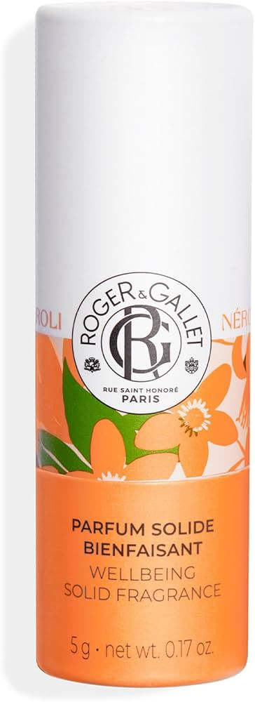 ROGER & GALLET | NEROLI Wellbeing Solid Perfume | Long Lasting Alcohol Free Perfume Stick (0.17 o... | Amazon (US)