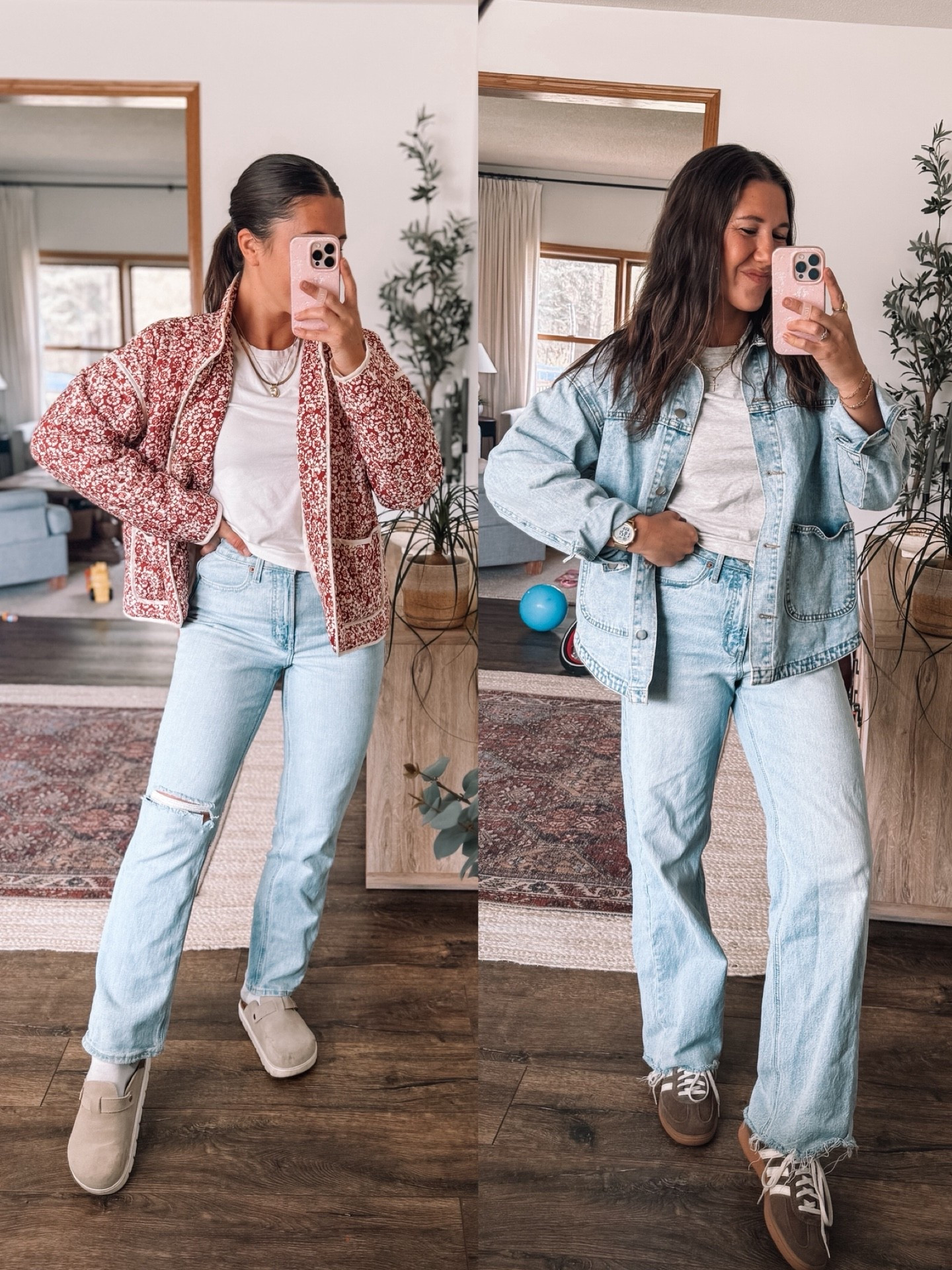 The only denim I wear is 50% off! Wide leg & straight leg both extra high rise. 

Spring outfit 
Old navy
Spring jackets, spring jacket 
Mom outfits 

#LTKootd #LTKSaleAlert #LTKmomlife