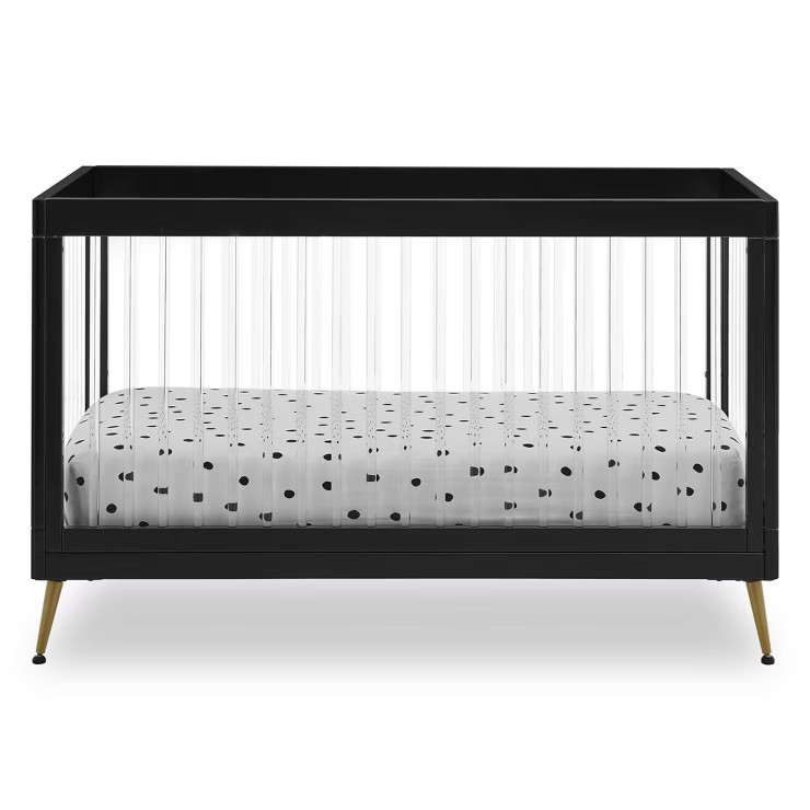 Delta Children Sloane 4-in-1 Acrylic Convertible Crib - Greenguard Gold Certified | Target