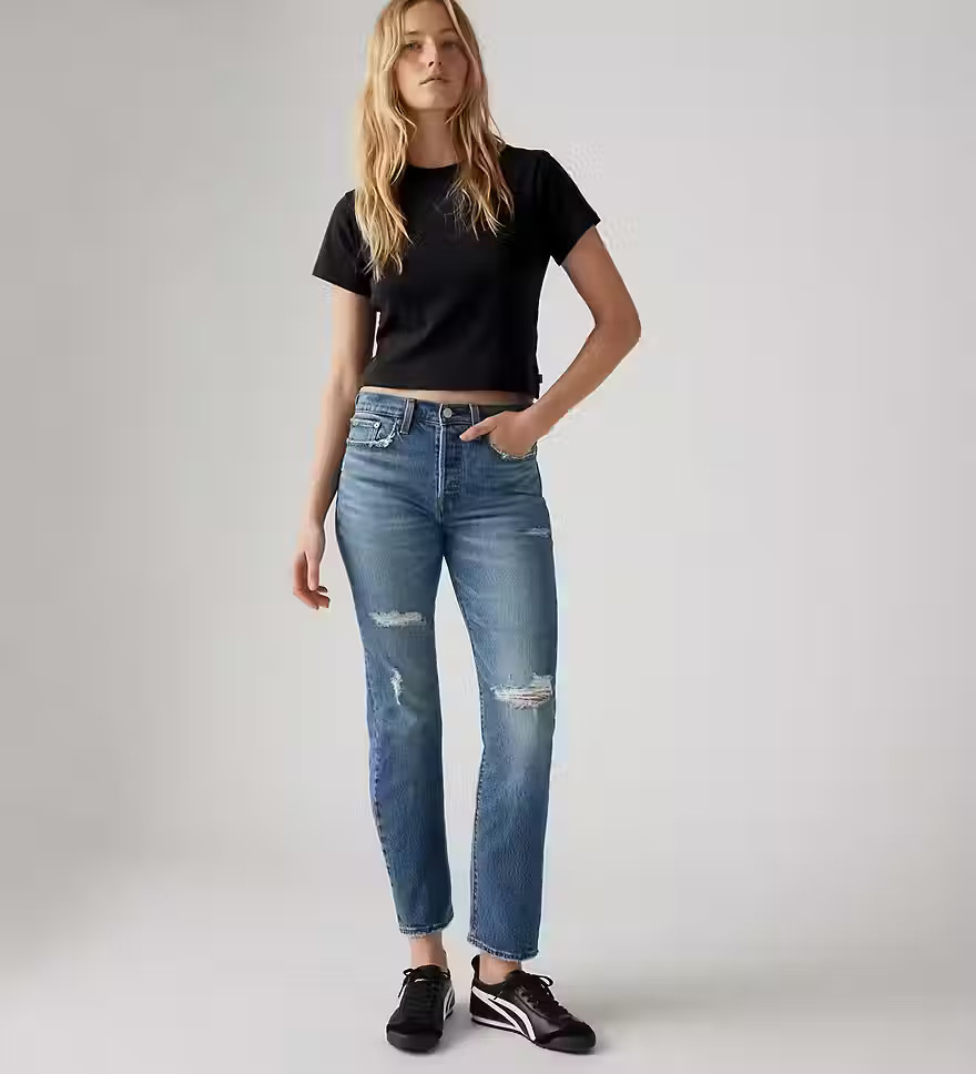 Wedgie Straight Women's Jeans - Medium Wash | Levi's® US | LEVI'S (US)