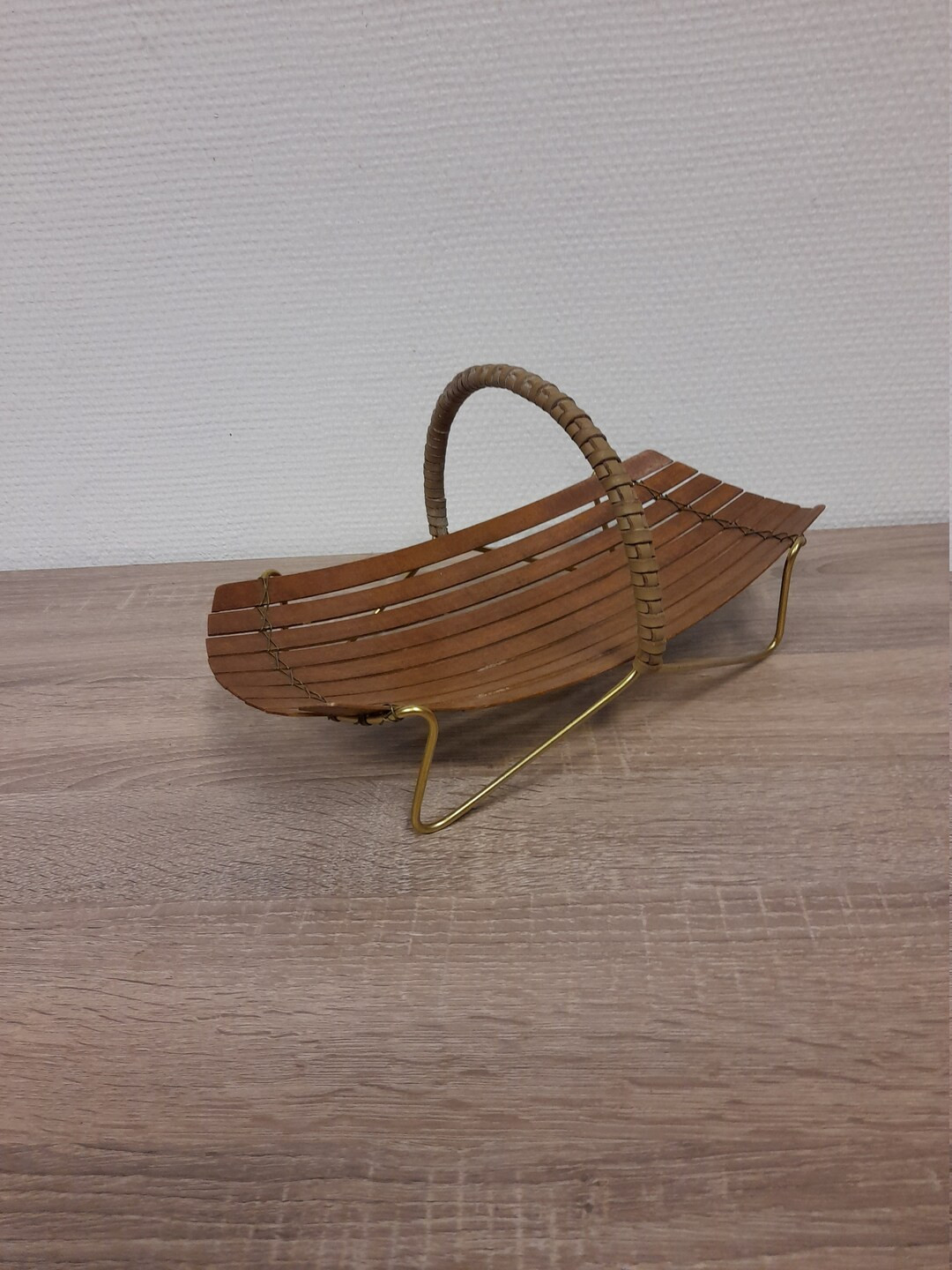 Great Little Fruit Basket in Rose-wood, Mid-century, 1960s, Retro Home Decor, Vintage Decor, Teak... | Etsy (US)