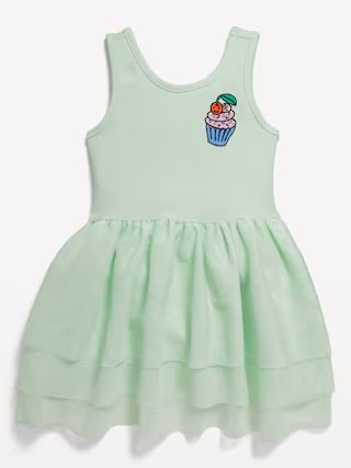 Sleeveless Bodysuit Tiered Tutu Dress for Toddler Girls | Old Navy (US)