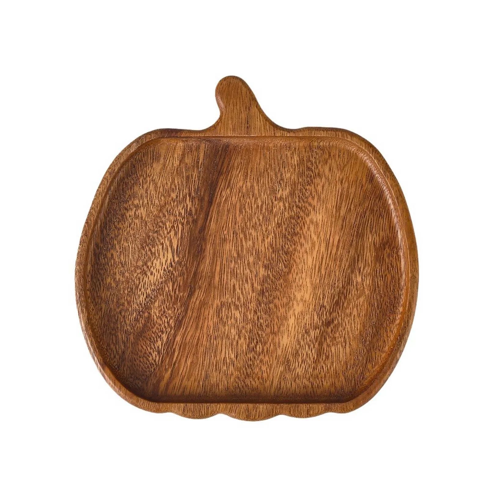 Halloween Charcuterie Board Pumpkin Wood Serving Tray Fall Harvest Appetizers Plate Dessert Snack... | Walmart (US)