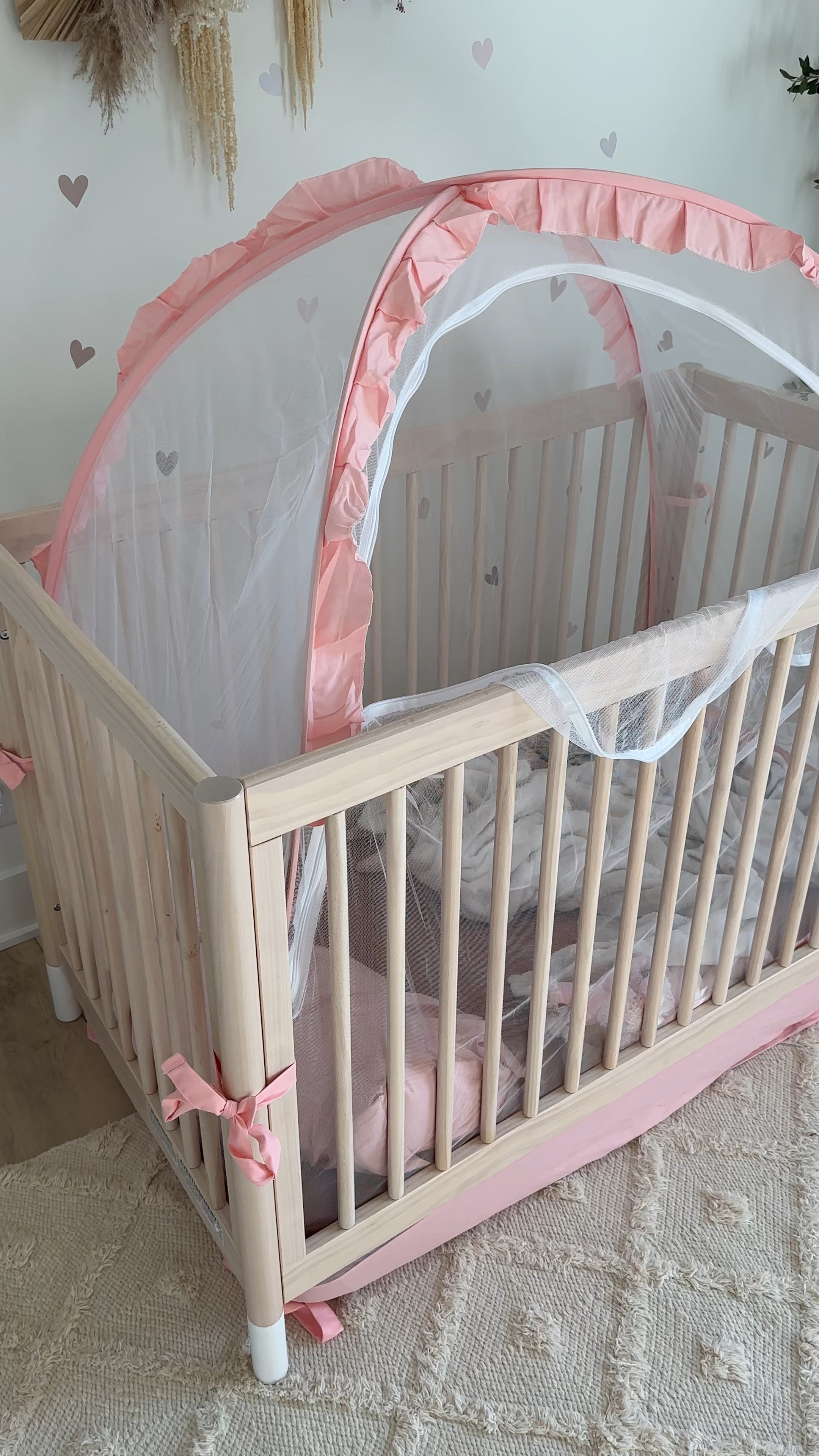 This crib tent has saved us from cooper crawling out of the crib and hurting herself!! 

#LTKKids #LTKBaby #LTKFindsUnder50
