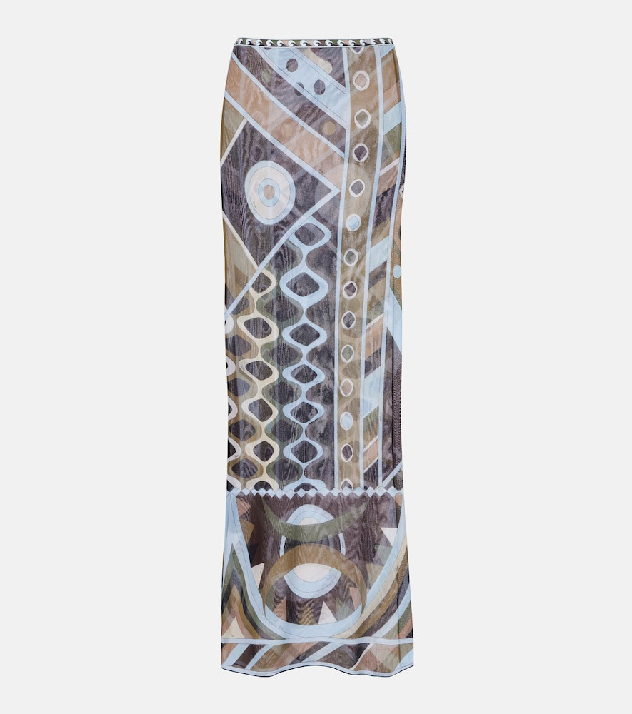 Pucci Falda larga Vivara de tul | Mytheresa (INTL)