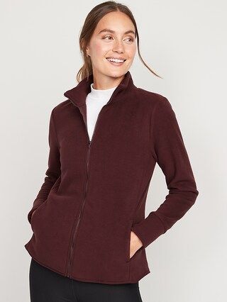 Full-Zip Fleece Jacket for Women | Old Navy (US)