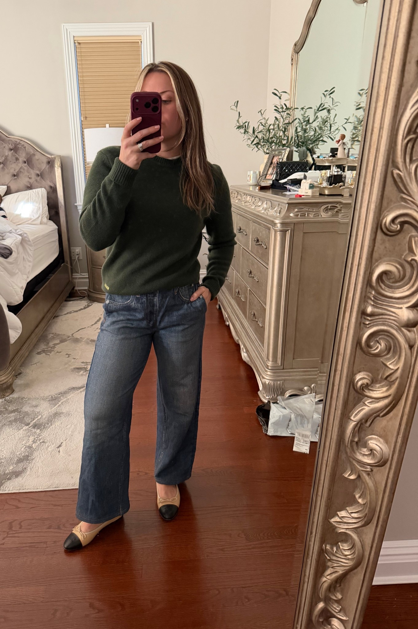 #ootd sweatpants jeans (they do shrink caution) 

#LTKPetite #LTKTall #LTKSaleAlert