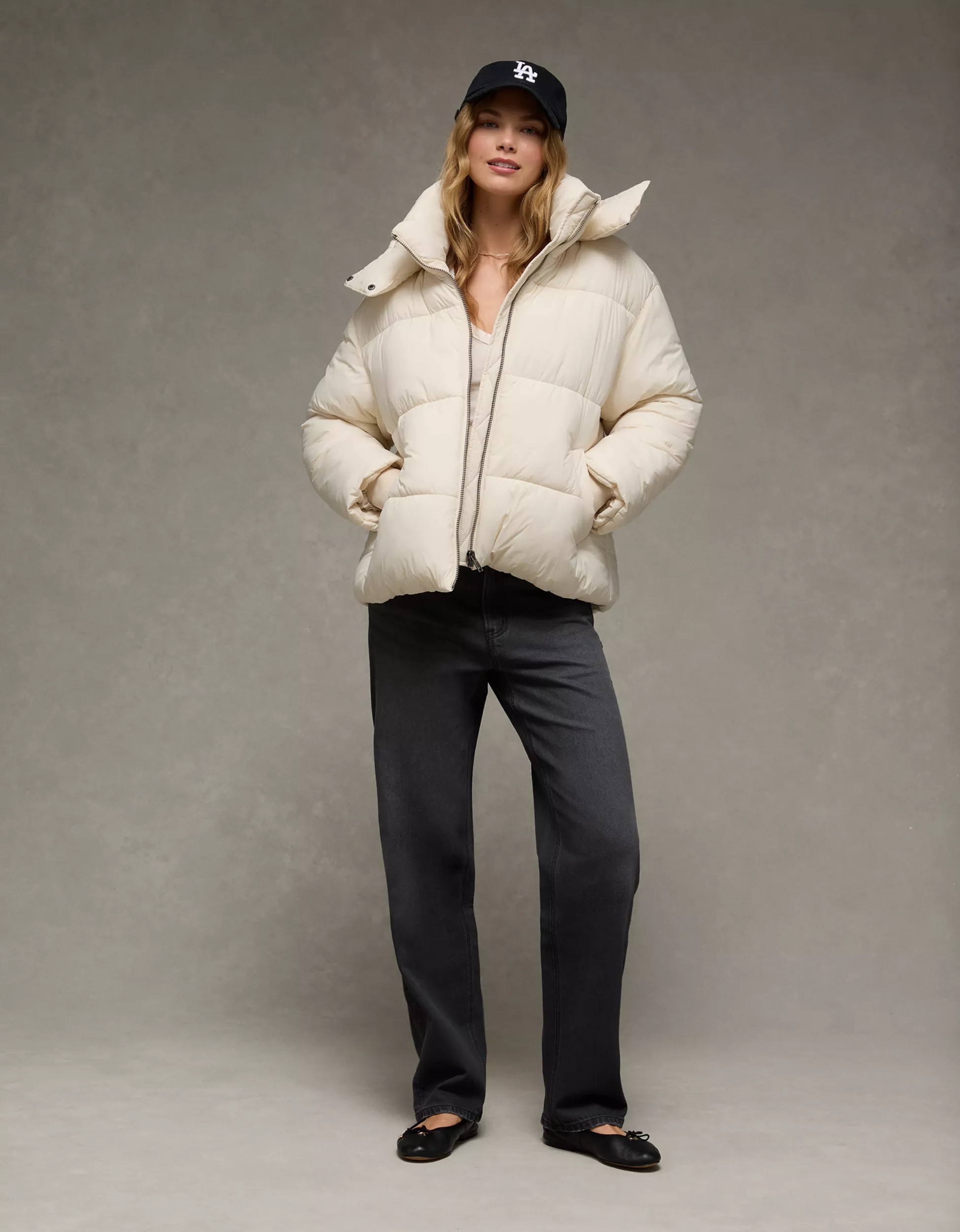 AE Technical Puffer Jacket | American Eagle Outfitters (US & CA)