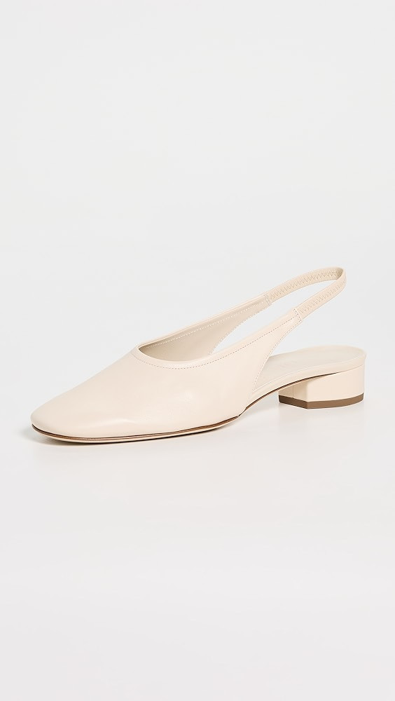 AEYDE Dua Nappa Leather Creamy Pumps | Shopbop | Shopbop