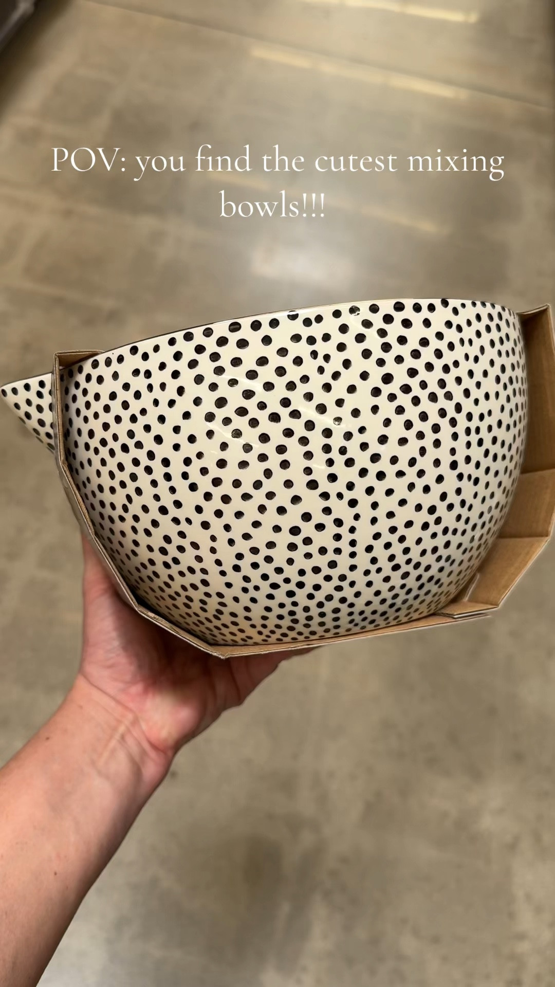 How cute is this 5 piece set of mixing bowls?! 

#LTKhome #LTKSeasonal