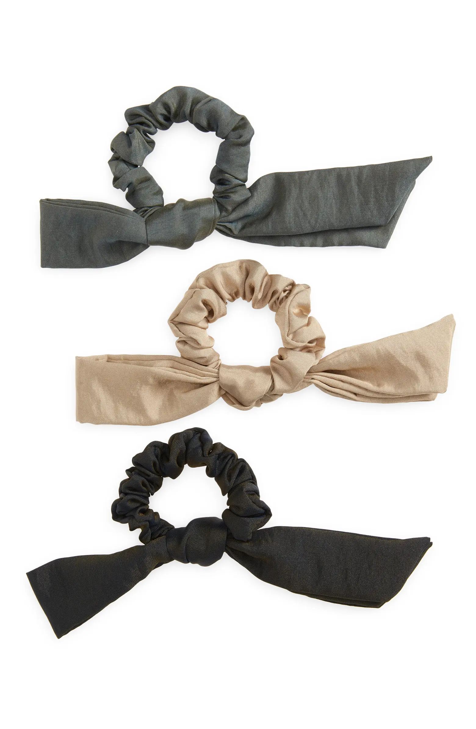 3-Pack Scarf Scrunchies | Nordstrom