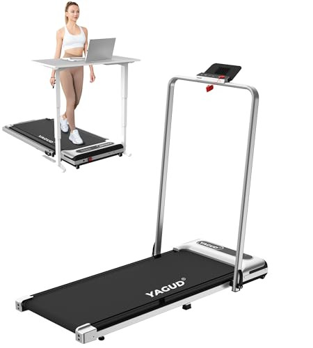 Yagud Under Desk Treadmill, Walking Pad for Home and Office, 2.5 HP Portable Walking Jogging Running Machine with Remote Control and LED Display | Amazon (US)