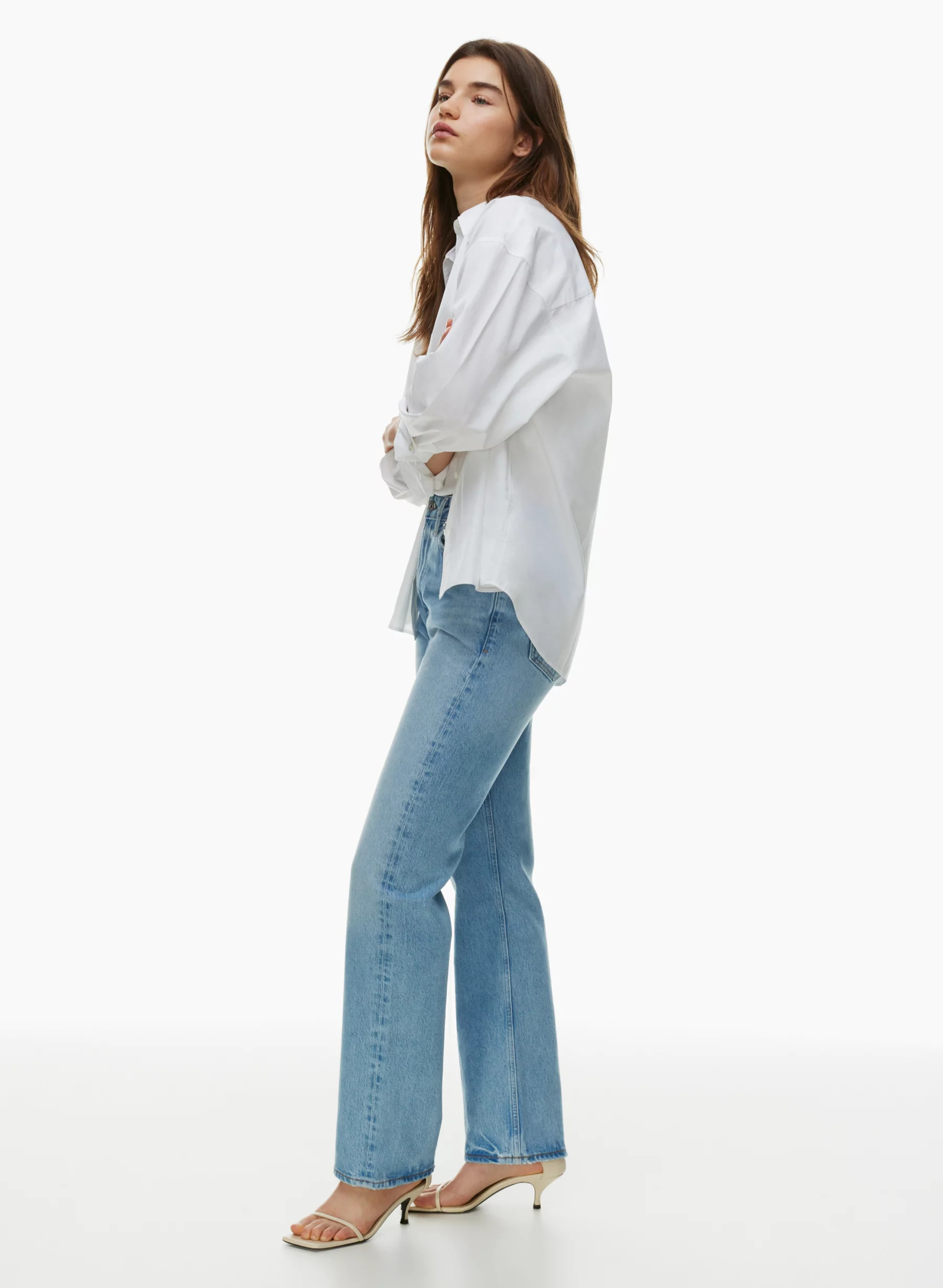 ZURIE STRAIGHT LEG JEAN | Aritzia