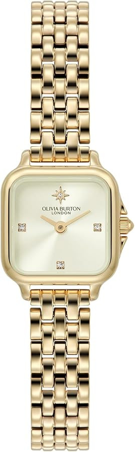 Amazon.com: Olivia Burton Grosvenor Mini 20mm Women\u2019s Quartz Watch : Clothing, Shoes & Jewelry | Amazon (US)