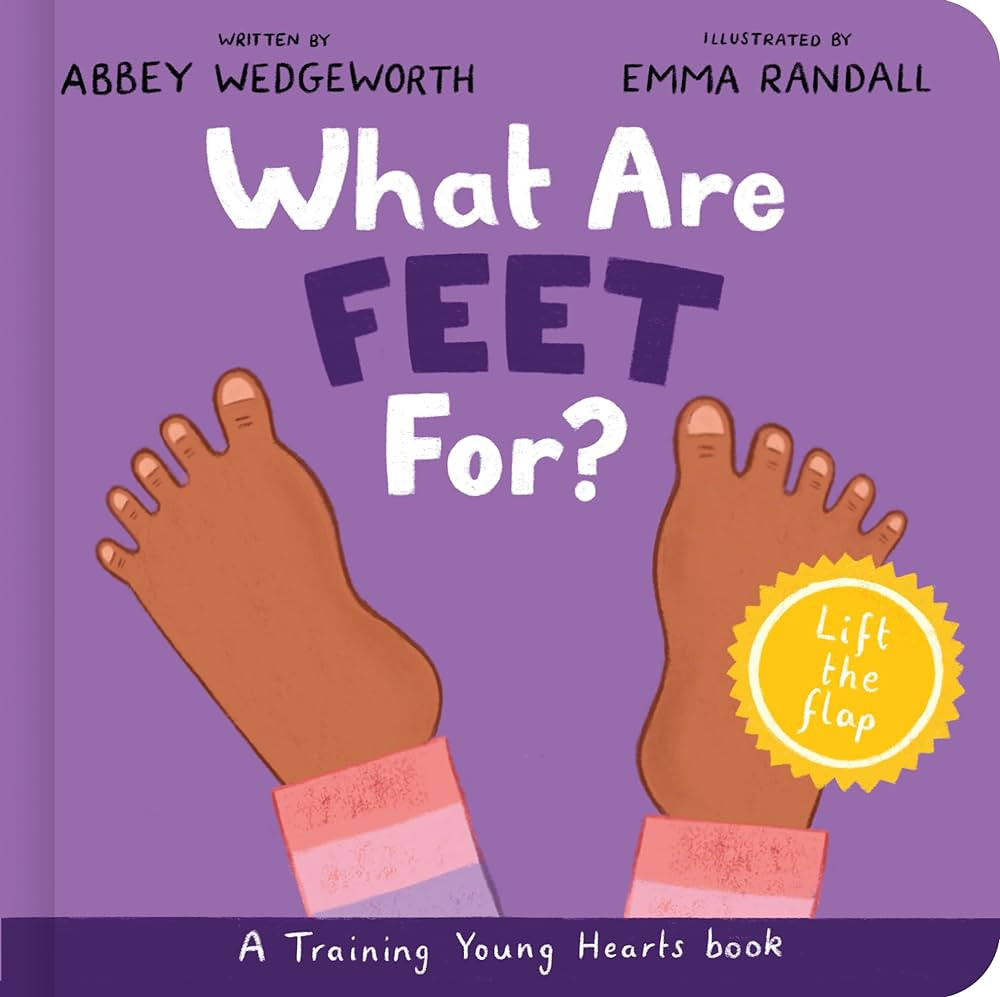 What Are Feet For? Board Book: A Lift-the-Flap Board Book (Christian behavior book for toddlers e... | Amazon (US)