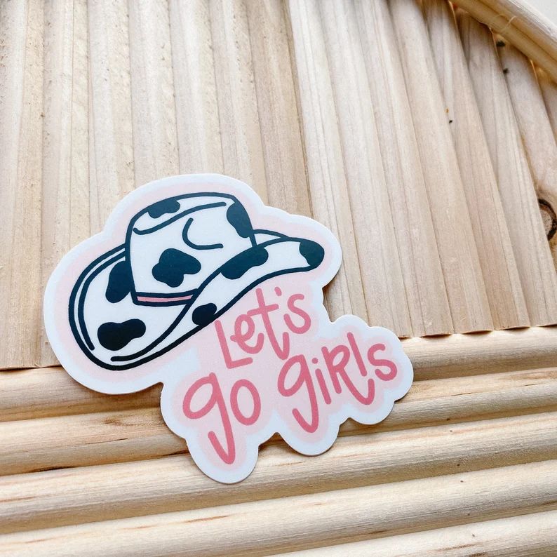 Lets Go Girls Sticker | Etsy | Etsy (US)