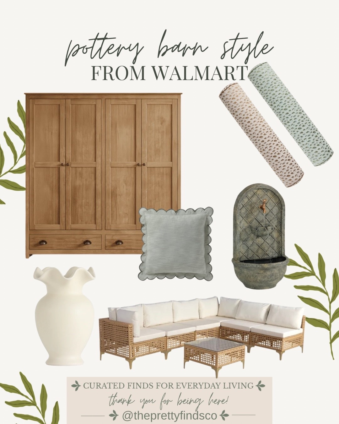 Pottery Barn inspired finds… but from Walmart 🤍

Classic prints, timeless dishes, and cozy home details that give that elevated, collected look—without the splurge.

These are the pieces that make your home feel warm, welcoming, and pulled together.

✨ classic + timeless
✨ high-end look for less
✨ perfect for everyday hosting

#LTKhome #WalmartFinds #PotteryBarnStyle #AffordableDecor #ClassicHome #TimelessStyle #CozyHome #LTKunder50