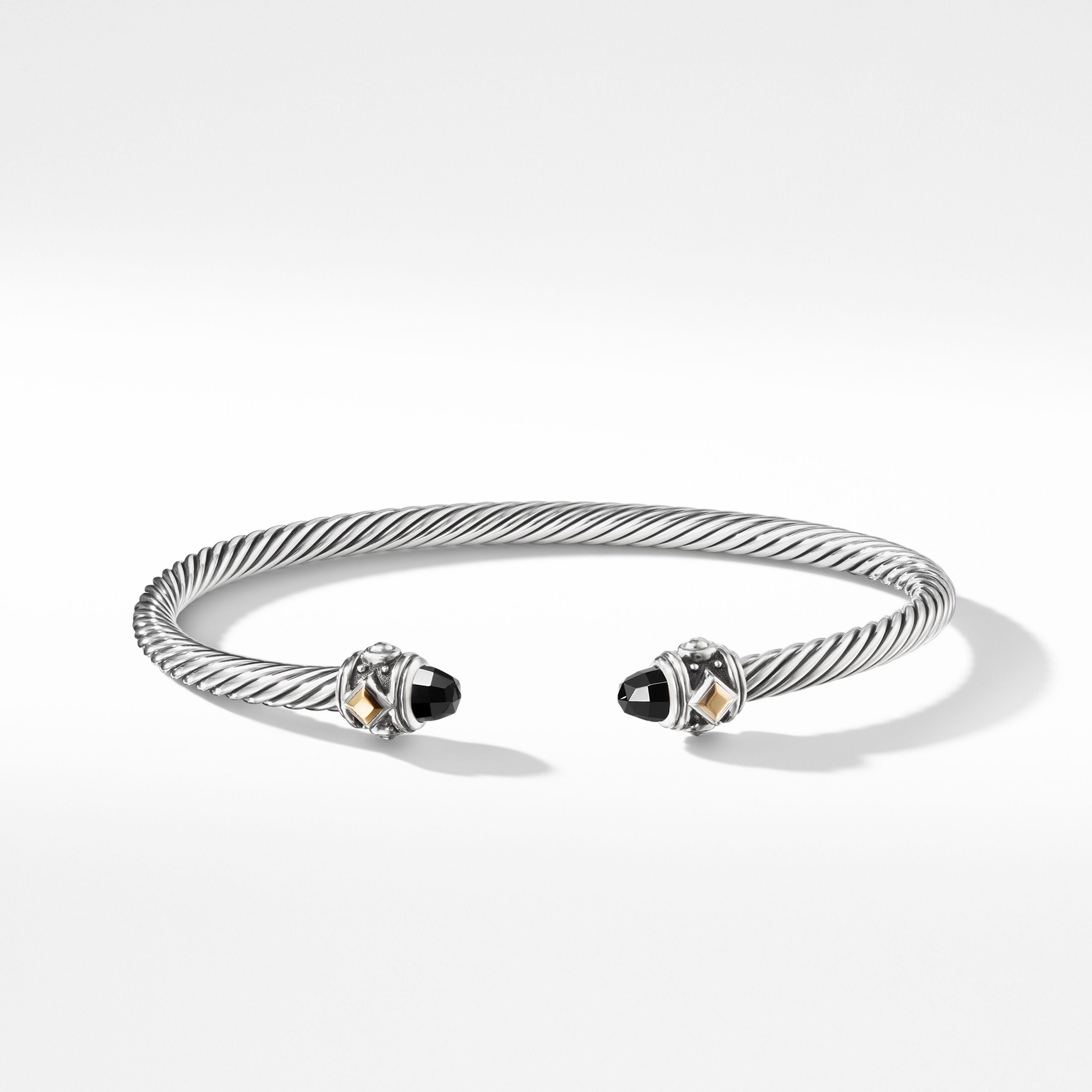 Renaissance® Bracelet in Sterling Silver with Black Onyx and 18K Yellow Gold | David Yurman