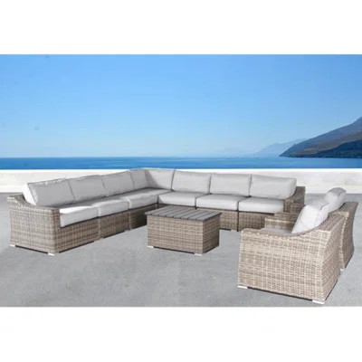 8-Person Outdoor Seating Group with Cushions | Wayfair North America