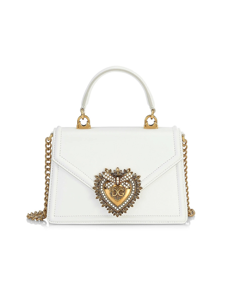 Women's Devotion Leather Top Handle Bag - White | Saks Fifth Avenue