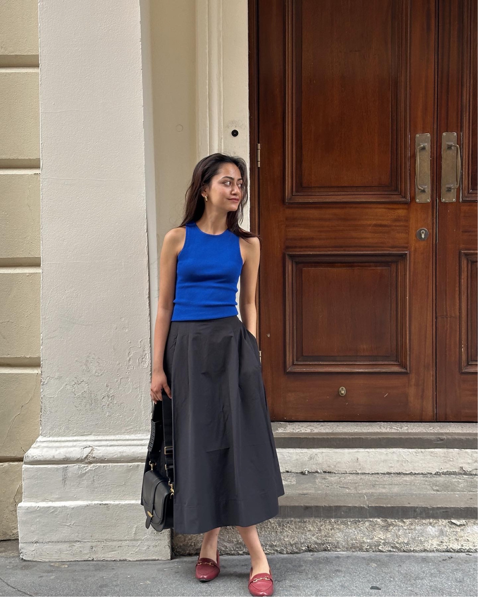 Weekend outfit for bakery hopping 🥐