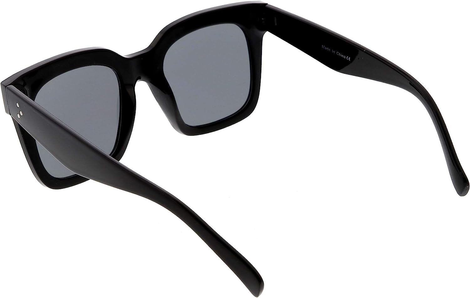 zeroUV - Retro Oversized Square Sunglasses for Women with Flat Lens 50mm | Amazon (US)