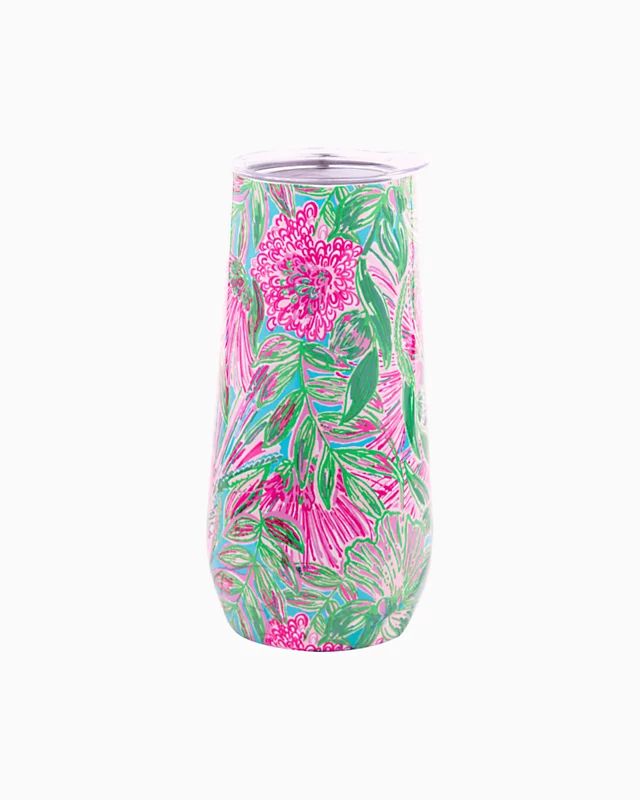 Stainless Steel Champagne Flute | Lilly Pulitzer