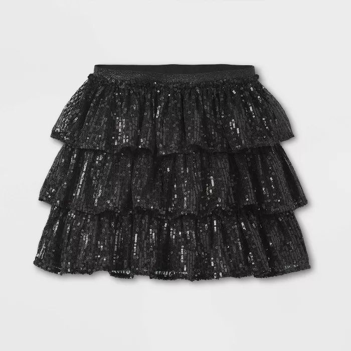 Girls' Tulle Sparkle Holiday Skirt - Cat & Jack™ | Target