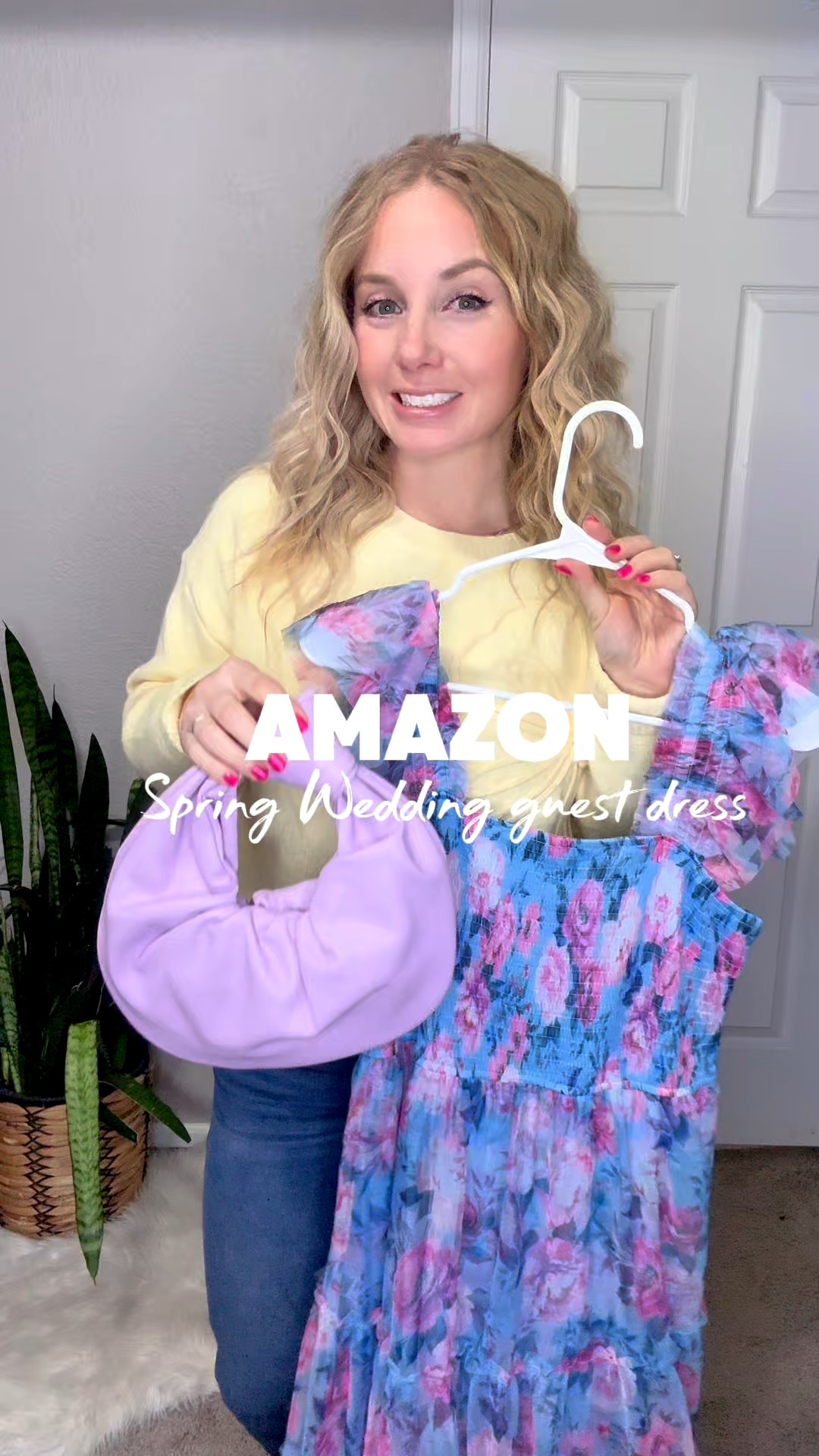 Spring wedding guest dress from amazon, fits tts






 wedding guest dresses | amazon wedding guest outfit  | spring  dresses |
Spring floral dress
Easter dress
Clutch purse 
Nude heels


#LTKWedding #LTKPetite #LTKSeasonal