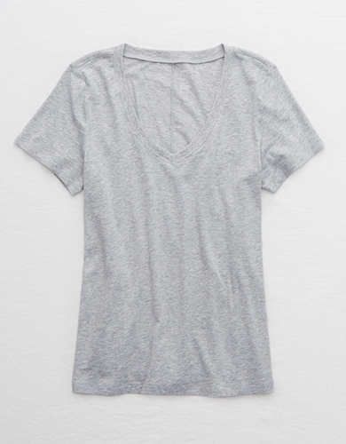 Aerie V-Neck T-Shirt | American Eagle Outfitters (US & CA)