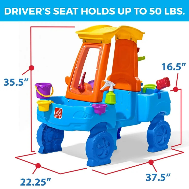 Step2 Car Wash Splash Center Water Table Activity Toy for Multiple Kids | Walmart (US)