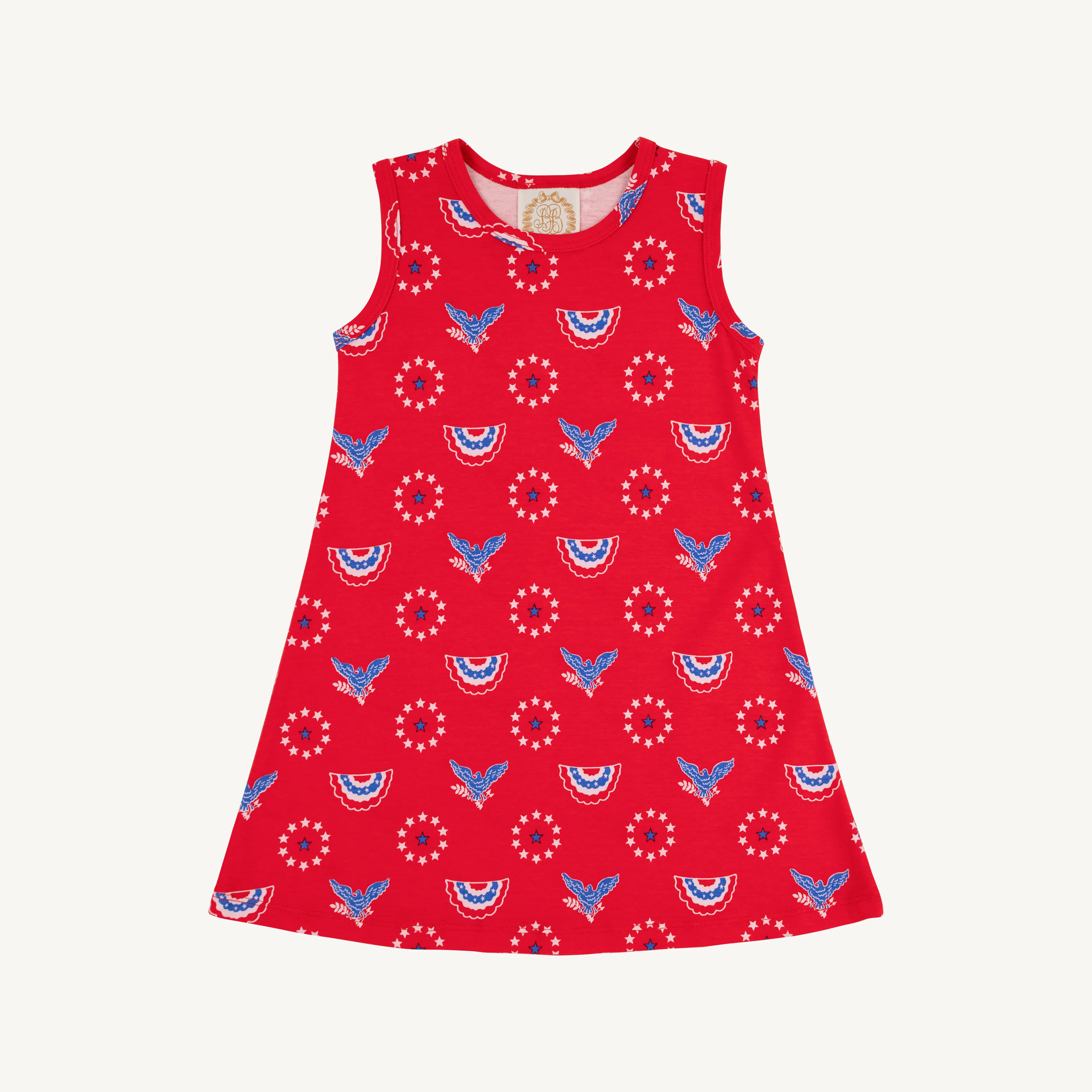 Sleeveless Polly Play Dress - Star Spangled Swag | The Beaufort Bonnet Company