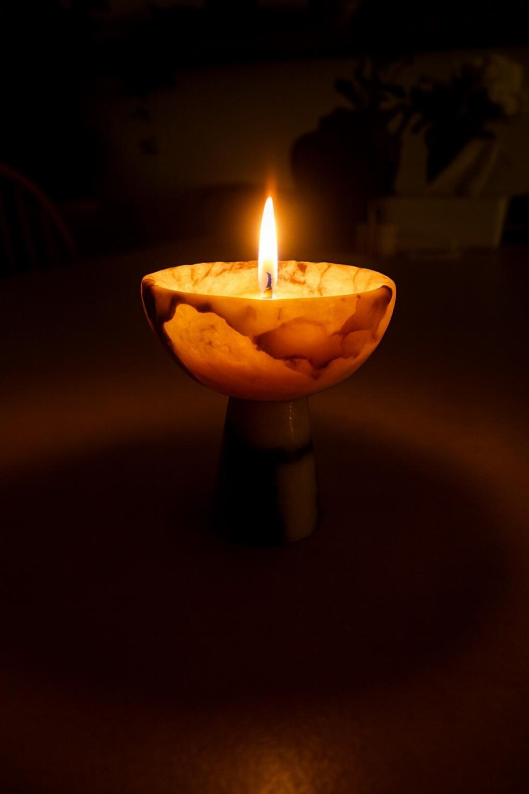 Marble Tealight Holder,modern Pedestal,candle Holder, Holiday Home Decor,christmas Ornament,holid... | Etsy (US)