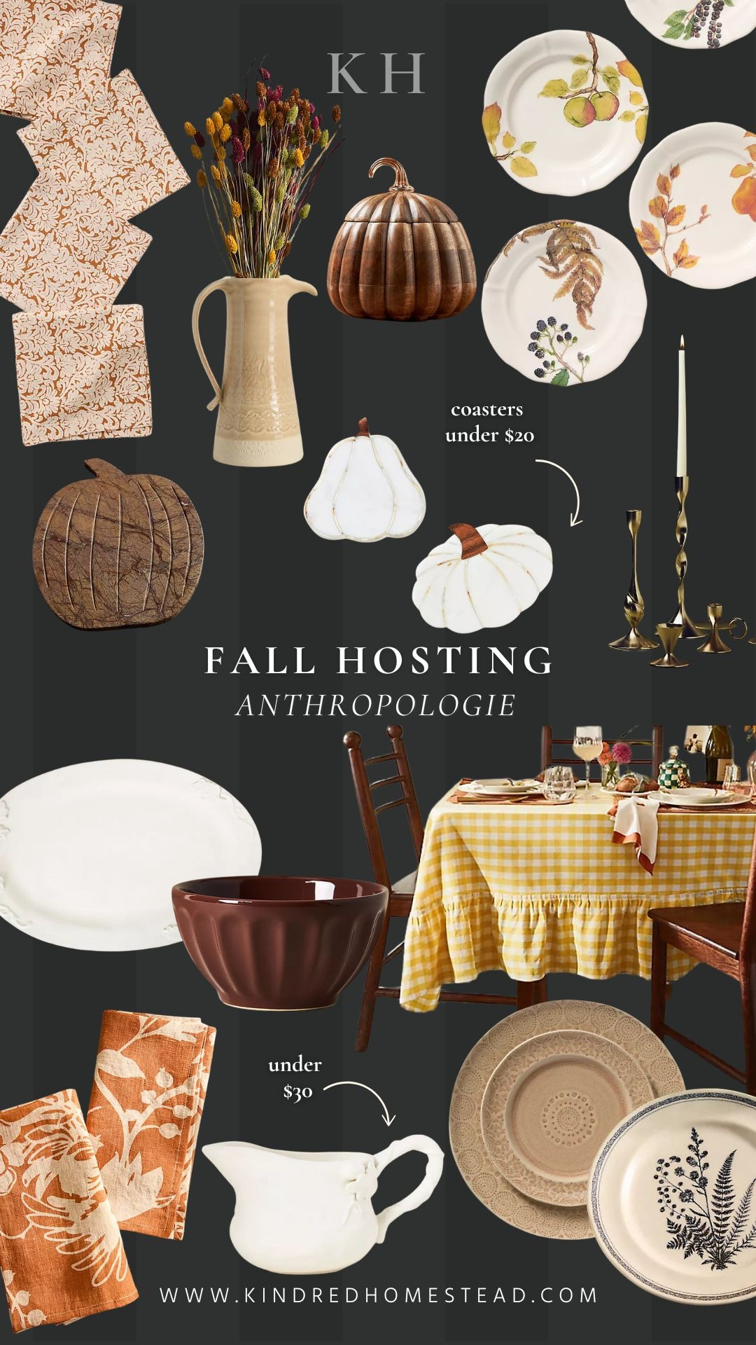 🍂✨ Gather in style this season with Anthropologie fall hosting essentials — from cozy table settings to chic serveware and timeless fall decor. These handpicked Anthro finds bring warmth, charm, and effortless elegance to every autumn dinner party, family gathering, or festive celebration. 🍷🕯️

#LTKSeasonal #LTKHome