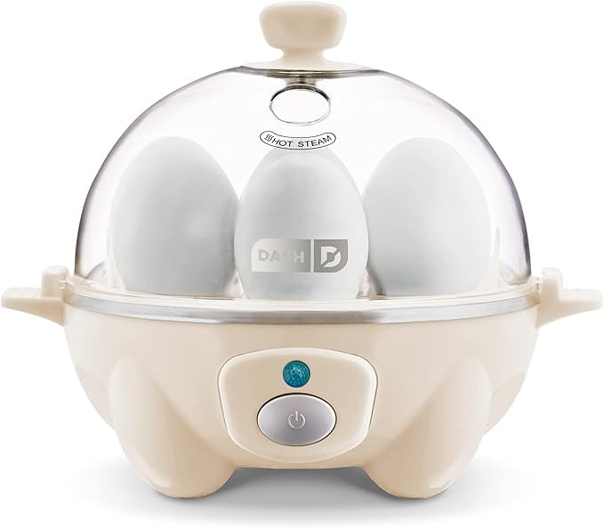 Dash Rapid Egg Cooker: 6 Egg Capacity Electric Egg Cooker for Hard Boiled Eggs, Poached Eggs, Scr... | Amazon (US)
