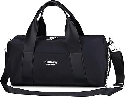 Sports Small Gym Bag for Women & Girls and Kids, Cute Mini Duffle Bag with Wet Pocket & Shoes Com... | Amazon (US)