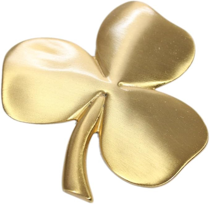 Biddy Murphy Shamrock Wall Hanging Irish Wall Decor Gold Plated Pewter Irish Blessing | Amazon (US)
