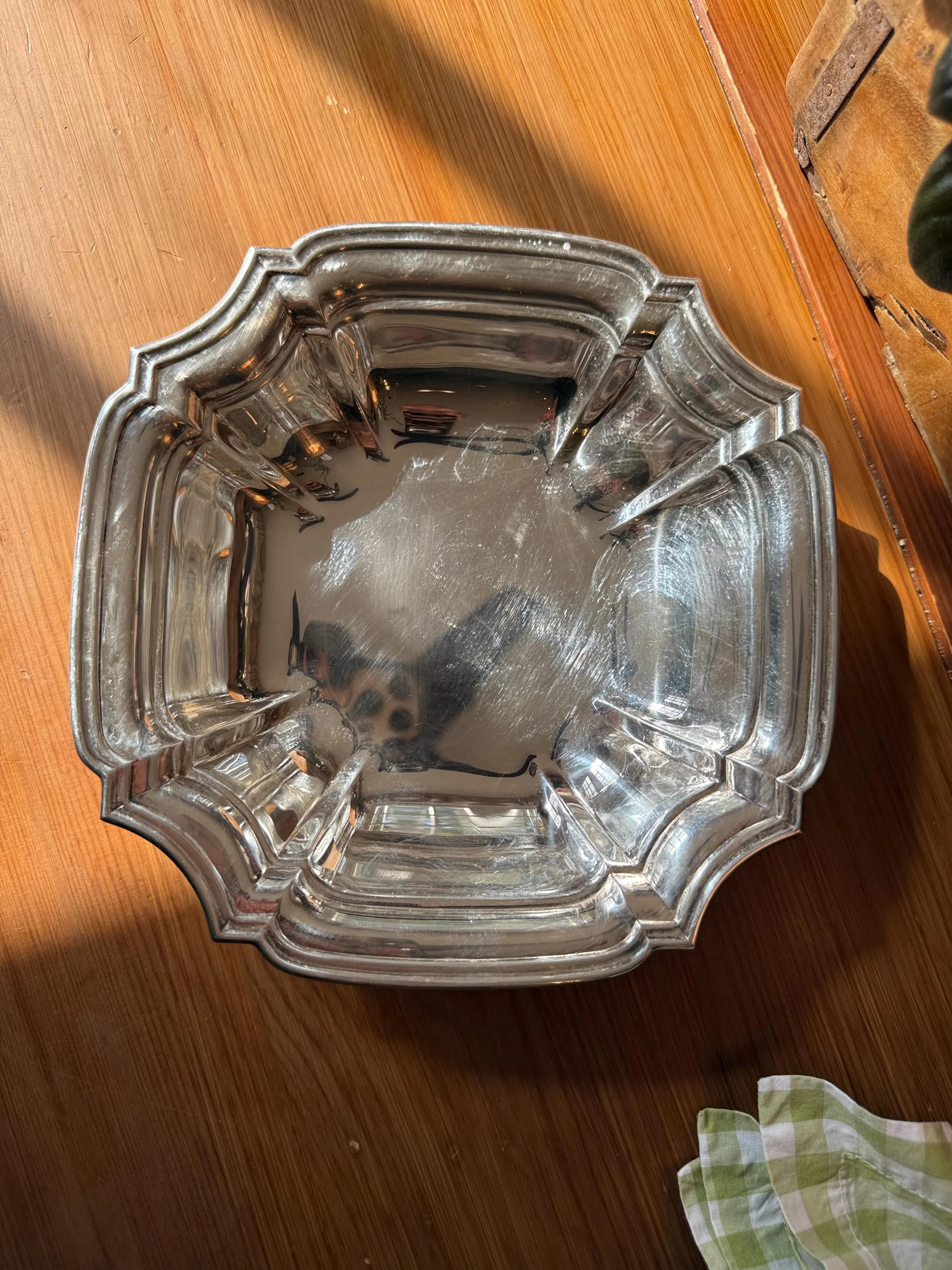 Vintage Silver Plated Fluted Tray, Lunt Shelburne Bon Bon Dish | Etsy (Global)