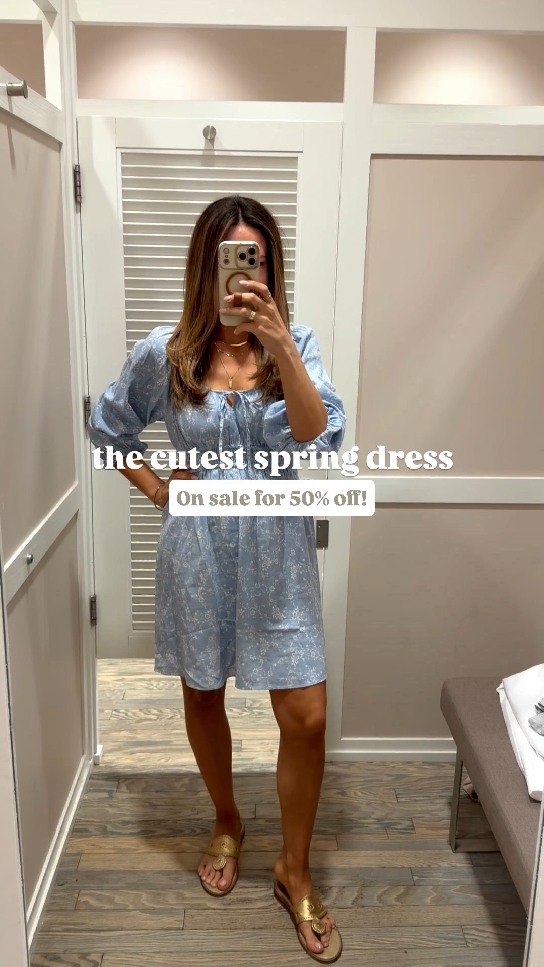 The cutest spring dress from Loft now half off! 💙



#LTKSeasonal #LTKootd #LTKSaleAlert